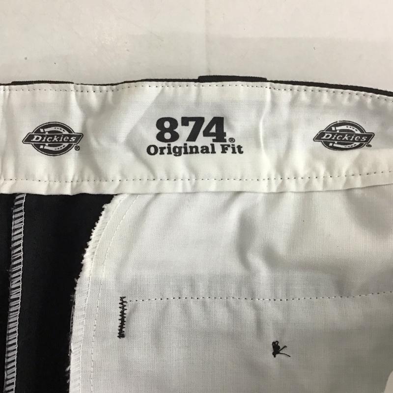 ディッキーズ Dickies パンツ ワークパンツ、ペインターパンツ ワークパンツ ワイドパンツ カジュアルパンツ 34 無地 黒 / ブラック / メンズ USED 古着 中古 10131345