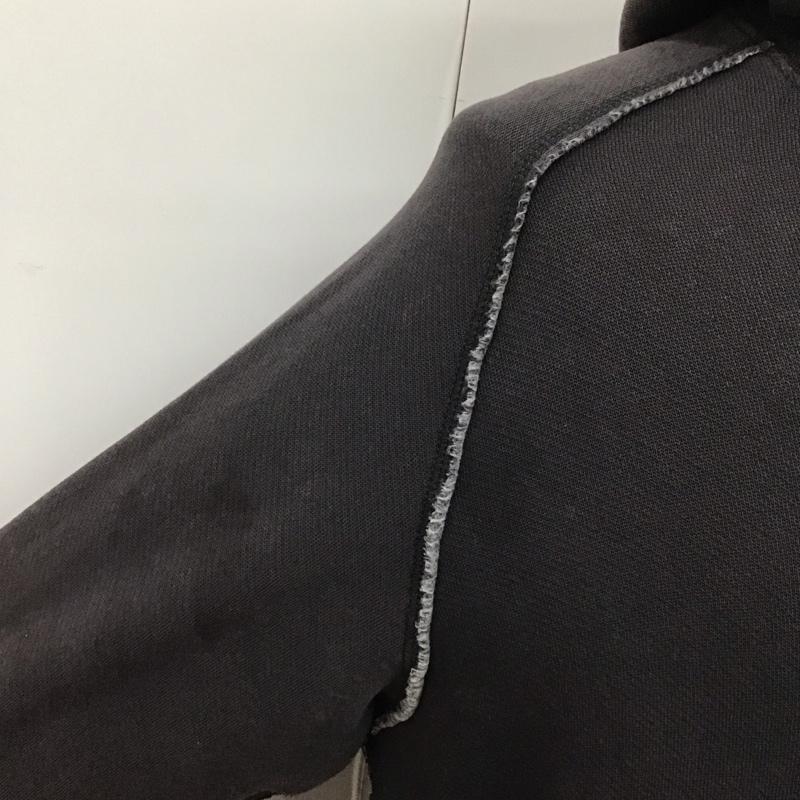 ポロジーンズカンパニー POLOJEANSCO. パーカー 長袖 長袖パーカー フード付きパーカー プリントスウェット トレーナー L 無地 黒 / ブラック / メンズ USED 古着 中古 10109820