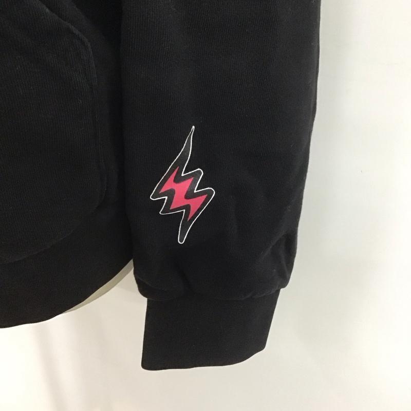 ジェイバルヴィン J Balvin パーカー 長袖 L プリント 黒 / ブラック / メンズ USED 古着 中古 10106387
