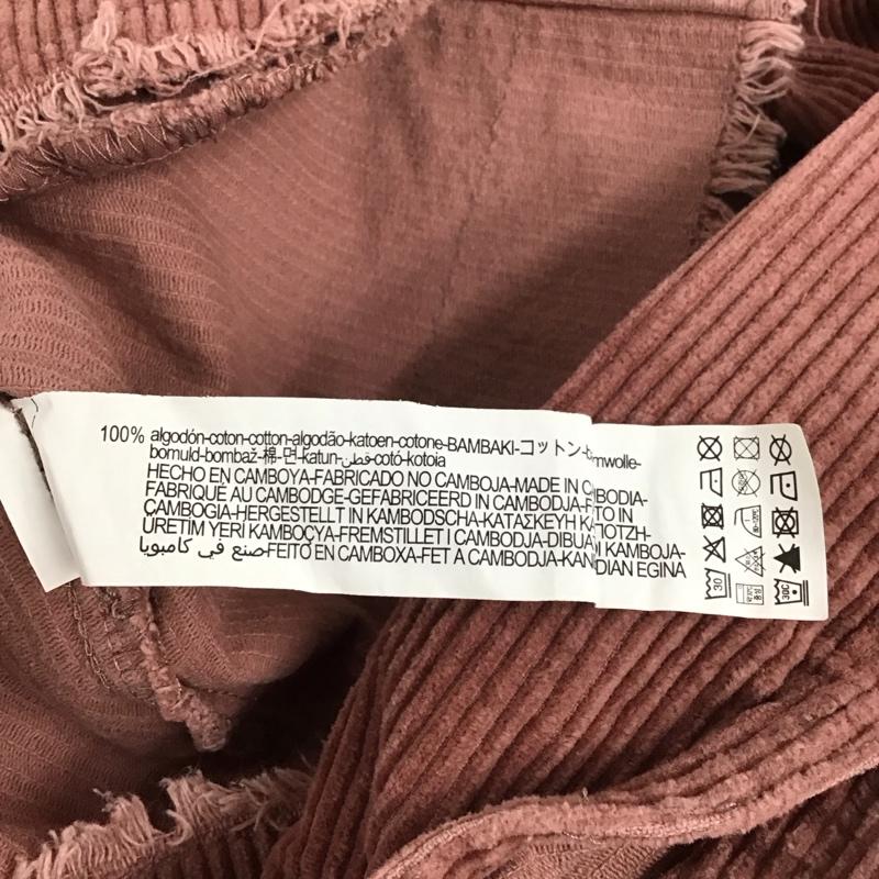 ザラ ZARA ジャケット、上着 ジャケット、ブレザー 8372 227 645 コーデュロイ XS 無地 桃 / ピンク / レディース USED 古着 中古 10138627