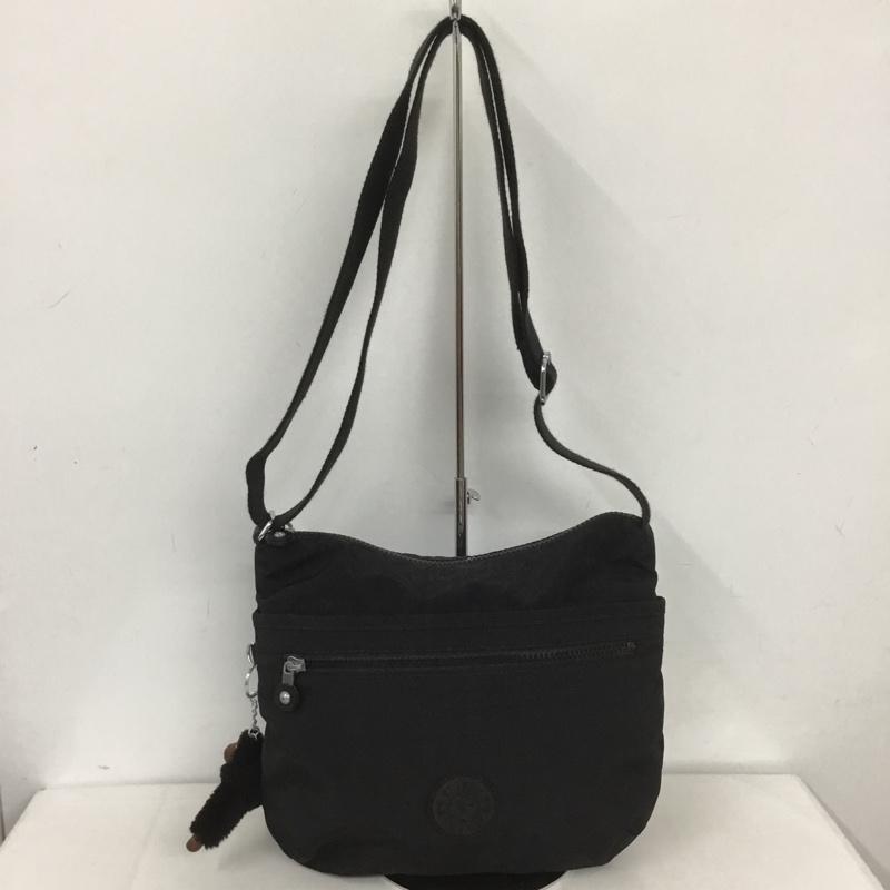 キプリング kipling ショルダーバッグ ショルダーバッグ K19911-J99 ゴリラチャーム ロゴ、文字 黒 / ブラック / レディース USED 古着 中古 10127356