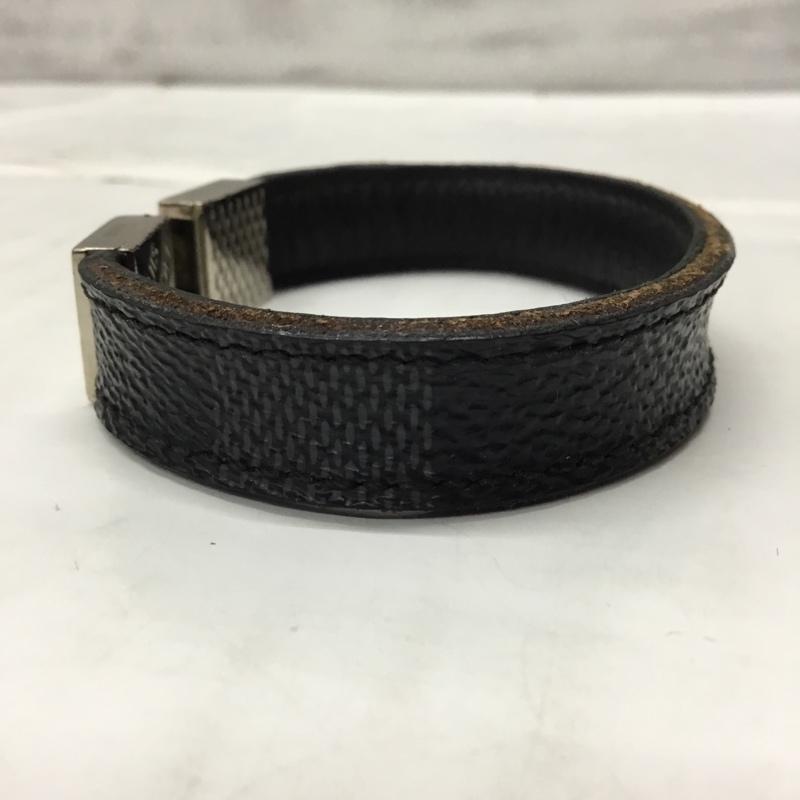 ルイヴィトン LOUIS VUITTON アクセサリー ブレスレット、バングル BC0197 グラフィット ロゴ、文字 黒 / ブラック / レディース USED 古着 中古 10114550
