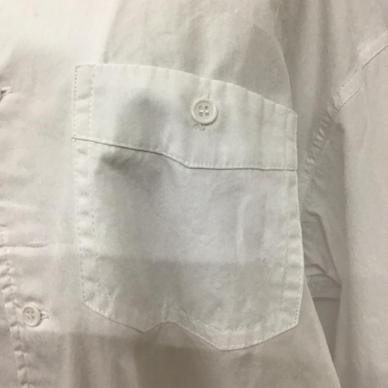 マウジー MOUSSY シャツ、ブラウス 長袖 010FSN30-0910 RYOTA DAIMON バックプリント FREE ロゴ、文字 白 / ホワイト / レディース USED 古着 中古 10107932