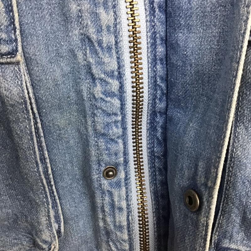 リーバイストラウスアンドコー Levi Strauss & co. ジャケット、上着 ジャケット、ブレザー ジップアップデニムジャケット Gジャン アウター S 無地 インディゴ / インディゴ / レディース USED 古着 中古 10128976