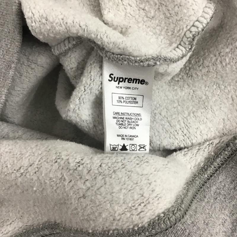 シュプリーム Supreme トレーナー 長袖 20SS CutoutboxLogoCrewneckBoxLogo 長袖トレーナー L ロゴ、文字 灰 / グレー / メンズ USED 古着 中古 10129579