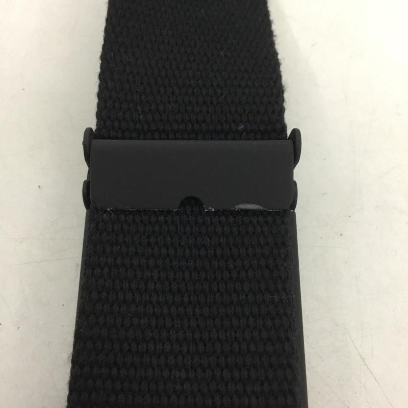 ニューエラ NEW ERA ベルト・バックル ベルト ガチャベルト 無地 黒 / ブラック / メンズ USED 古着 中古 10139449