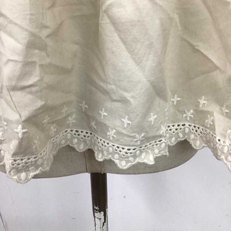 サマンサモスモス Samansa Mos2 カットソー 半袖 ノースリーブカットソー FREE 無地 ベージュ / ベージュ / レディース USED 古着 中古 10123159