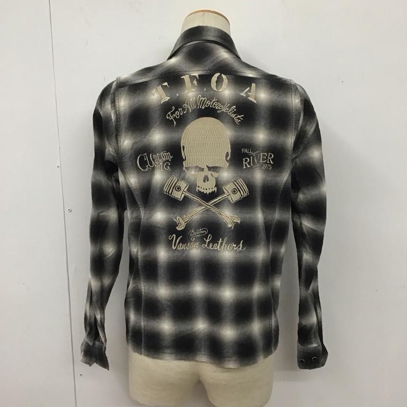 ヴァンソン VANSON シャツ、ブラウス 長袖 長袖シャツ カラーシャツ ポケットシャツ 長袖カットソー チェックシャツ L チェック マルチカラー / マルチカラー / メンズ USED 古着 中古 10108010