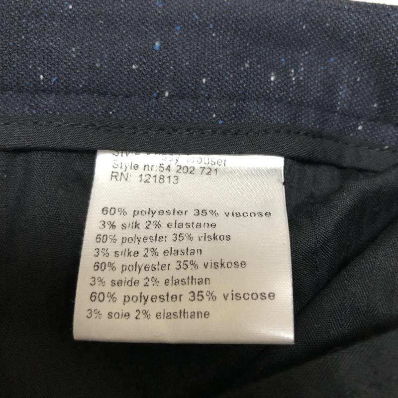 ホープ HOPE パンツ スラックス クロップドパンツ 36 無地 黒 / ブラック / X 白 / ホワイト / レディース USED 古着 中古 10011253