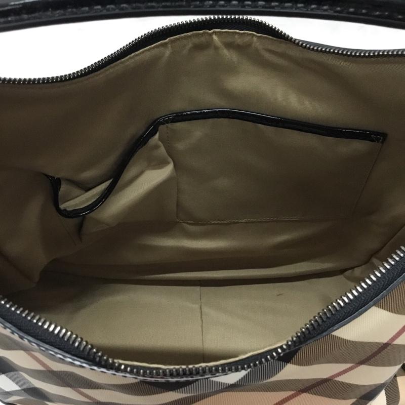 バーバリー BURBERRY トートバッグ トートバッグ ワンショルダー ノバチェック チェック 黒 / ブラック / X 白 / ホワイト / X ベージュ / ベージュ / X 赤 / レッド / レディース USED 古着 中古 10117652
