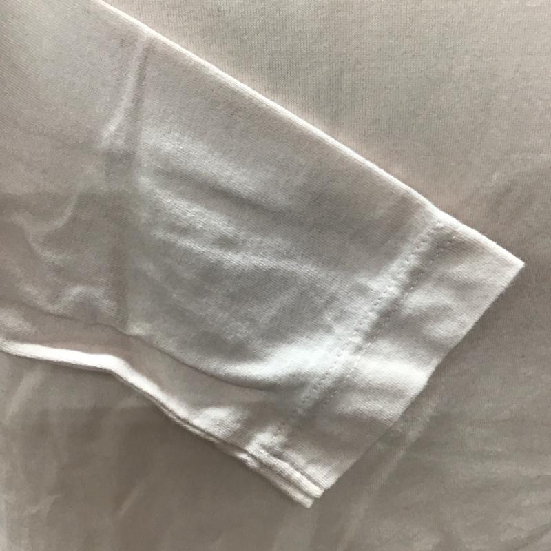 バーバリーロンドン Burberry London カットソー 長袖 長袖カットソー Vネックカットソー ロングスリーブカットソー プリントTシャツ L ロゴ、文字 桃 / ピンク /  メンズ USED 古着 中古 10113166