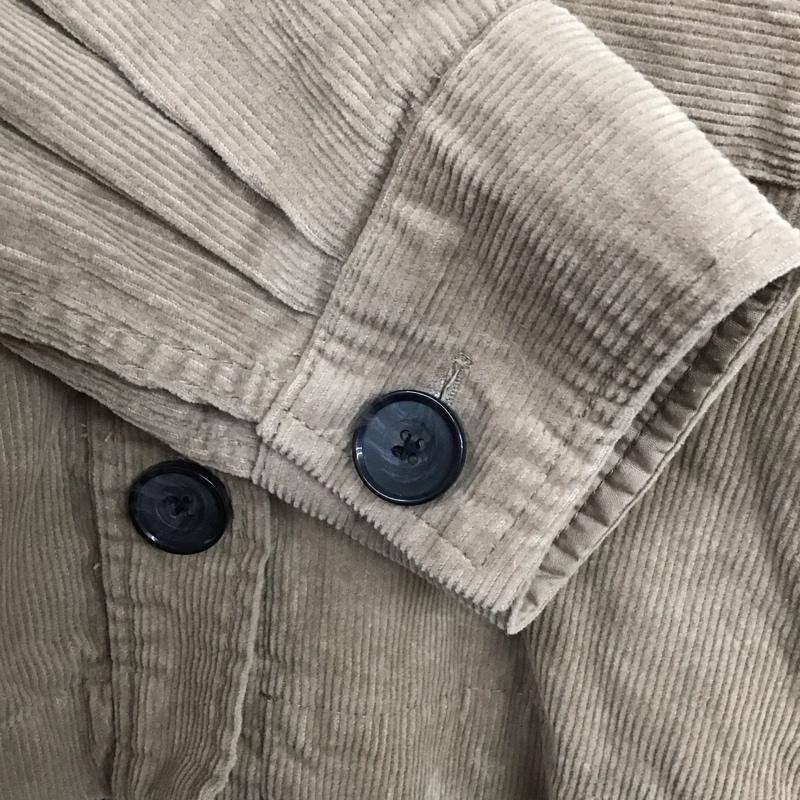 アズールバイマウジー AZUL BY MOUSSY ジャケット、上着 ジャケット、ブレザー 250CAH30-234H CORDUROY BIG POCKET M 無地 茶 / ブラウン / レディース USED 古着 中古 10130371