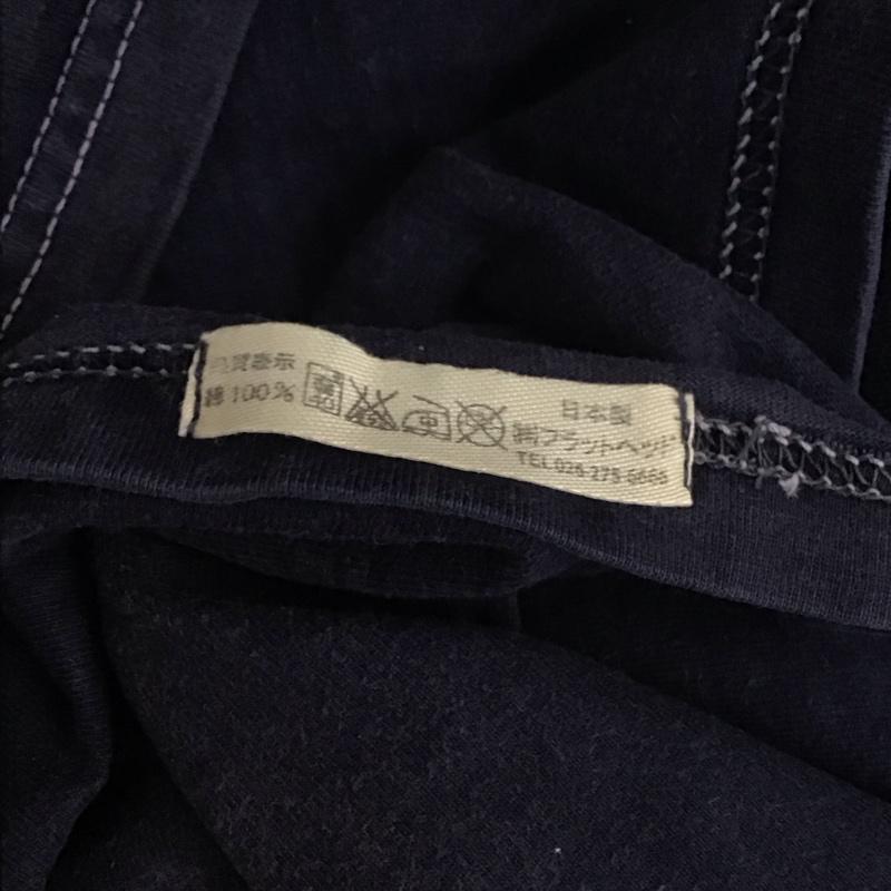 ハードバード HARD BIRD Tシャツ 半袖 クルーネック プリント ロゴ、文字 紺 / ネイビー / メンズ USED 古着 中古 10111857