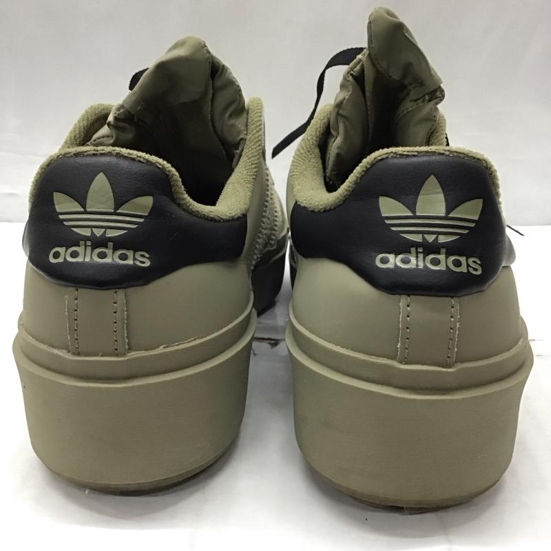 アディダス adidas スニーカー スニーカー GY1490 UPERSTAR BONEGA X W 23.5cm 箱有 23.5cm ロゴ、文字 カーキ / カーキ / レディース USED 古着 中古 10119352