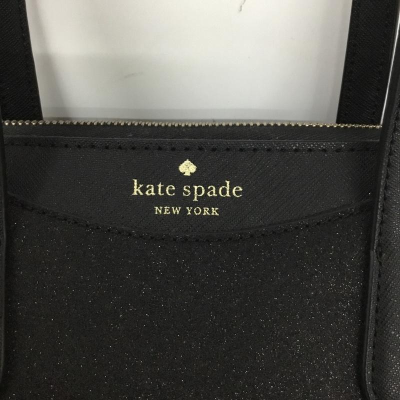 ケイトスペード Kate Spade ハンドバッグ ハンドバッグ ショルダーバッグ 2WAY ラメ K4625 ロゴ、文字 黒 / ブラック / レディース USED 古着 中古 10128989