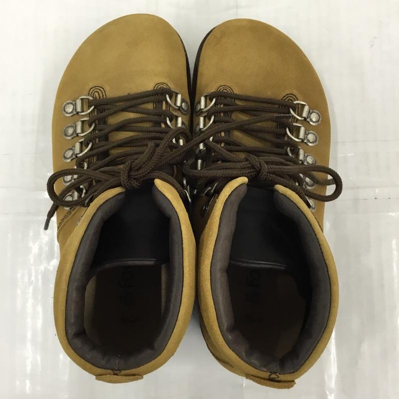 ビルケンシュトック BIRKENSTOCK ブーツ ショートブーツ FOOTPRINTS オークランド 37 無地 キャメル / キャメル / レディース USED 古着 中古 10105836