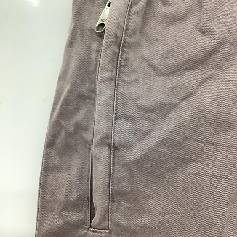 アディダス adidas パンツ ショートパンツ ショートパンツ ハーフパンツ カジュアルパンツ ロゴ、文字 紫 / パープル / メンズ USED 古着 中古 10135957