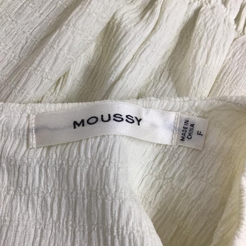 マウジー MOUSSY ワンピース ロングスカート 010ESA80-1100 WAIST SHIRRING CUT DRESS シャーリング FREE 無地 アイボリー / アイボリー / レディース USED 古着 中古 10112950