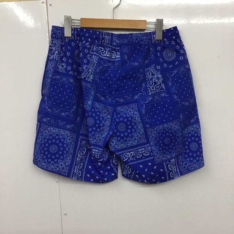 マーブルズ MARBLES パンツ ショートパンツ L 総柄 青 / ブルー /  メンズ USED 古着 中古 10128567