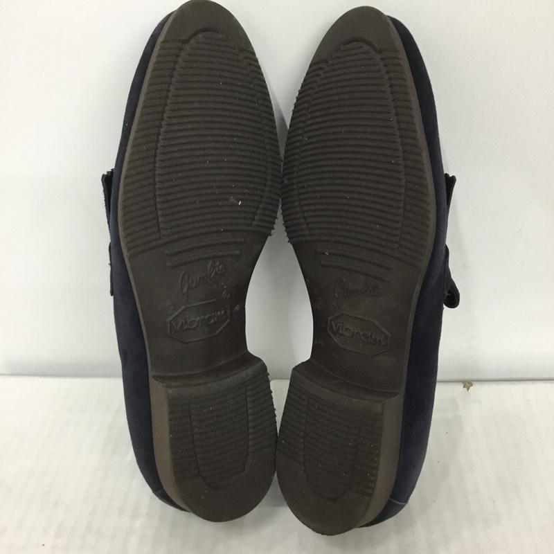 フェランテ FERRANTE ローファー ローファー MIAMI スエード 6 1/2 箱有 無地 紺 / ネイビー / メンズ USED 古着 中古 10123626