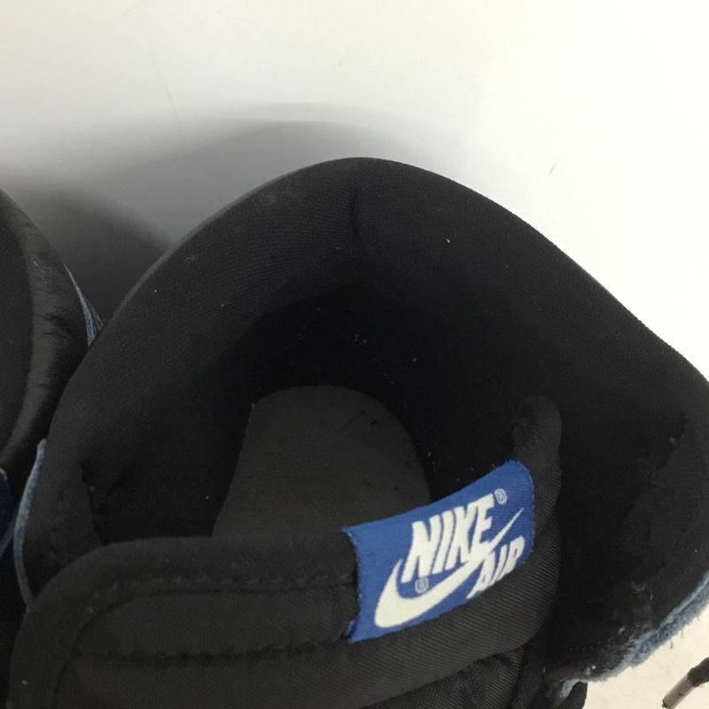 ナイキ NIKE スニーカー スニーカー 555088-404 AIR JORDAN 1 RETRO HIGH OG 29cm 29.0cm ロゴ、文字 黒 / ブラック / X 青 / ブルー / メンズ USED 古着 中古 10136936