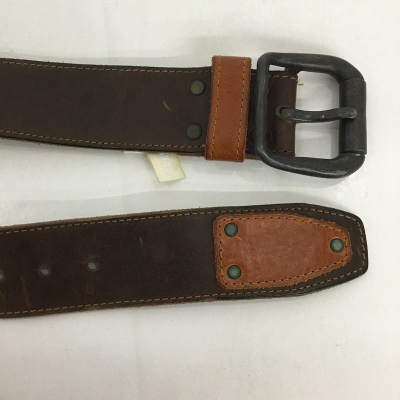 ディーゼル DIESEL ベルト・バックル ベルト レザー ロゴ、文字 茶 / ブラウン / メンズ USED 古着 中古 10124248
