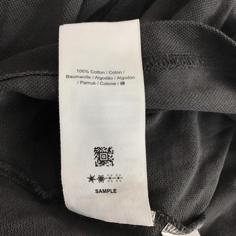 フレッドペリー FRED PERRY ポロシャツ 長袖 長袖ポロシャツ カラーシャツ ロングスリーブカットソー M ロゴ、文字 灰 / グレー / メンズ USED 古着 中古 10109818