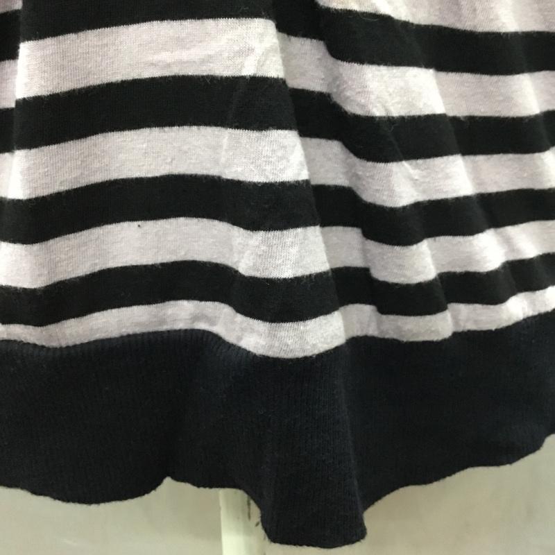 レイビームス Ray BEAMS カットソー 半袖 半袖カットソー プリントTシャツ Vネックカットソー M ボーダー柄 マルチカラー / マルチカラー / レディース USED 古着 中古 10118068
