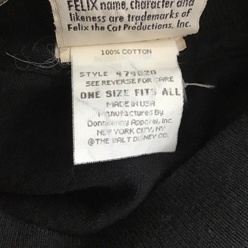 古着 USED Tシャツ 半袖 半袖カットソー プリントTシャツ クルーネックカットソー ヴィンテージ プリント 黒 / ブラック / メンズ USED 古着 中古 10132344