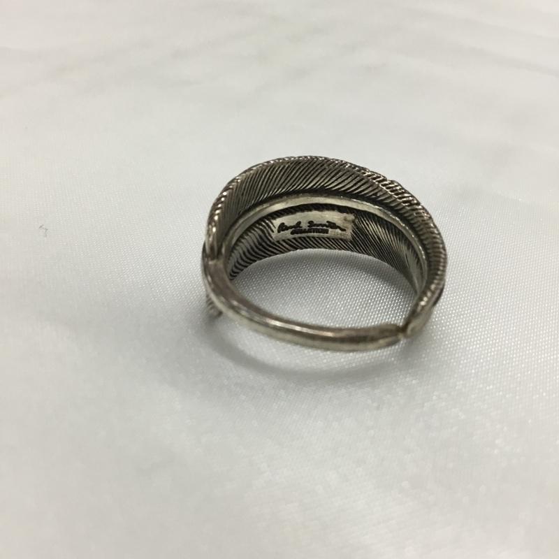 ポールスミス Paul Smith アクセサリー 指輪 フェザーシルバーリング 羽根 7号 銀 / シルバー / メンズ USED 古着 中古 10109161