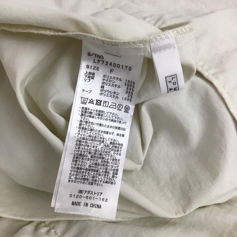 ローリーズファーム LOWRYS FARM ワンピース ロングスカート FREE 無地 白 / ホワイト / レディース USED 古着 中古 10150645