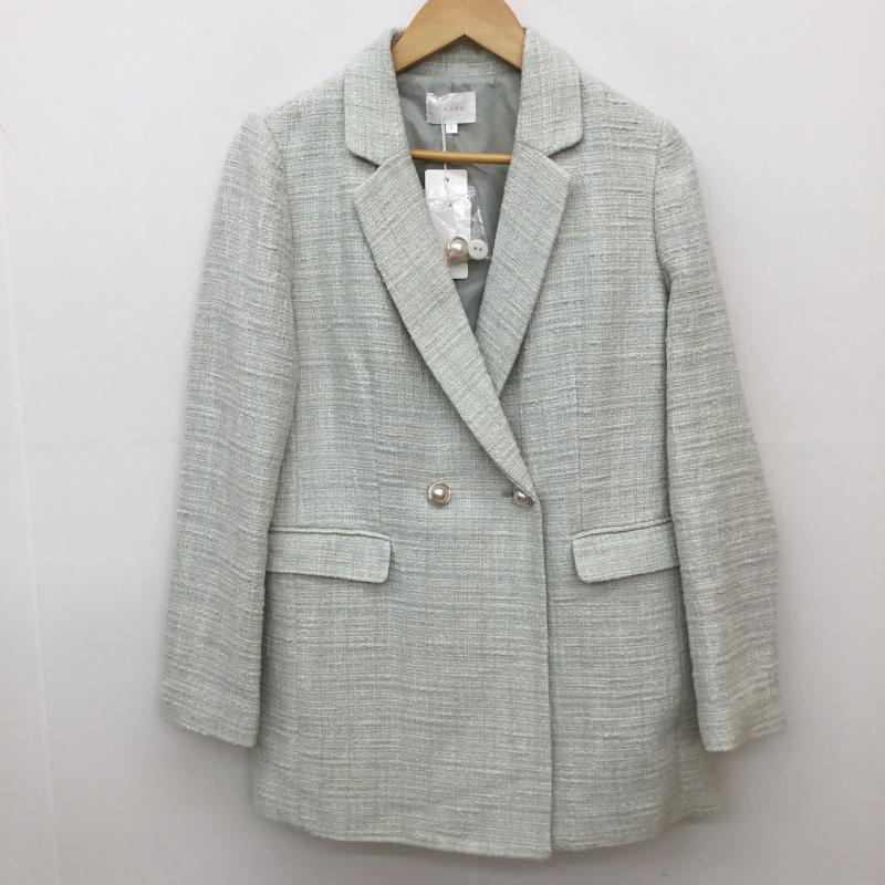 リエンダ rienda ジャケット、上着 ジャケット、ブレザー S 薄緑 / ライトグリーン / レディース USED 古着 中古 10137775