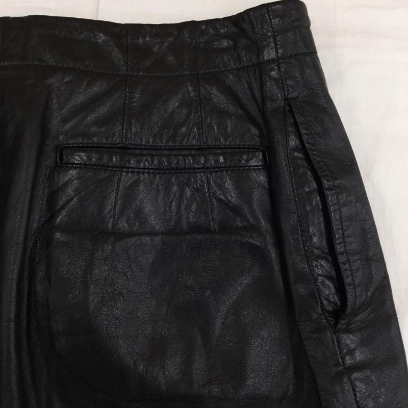 トリココムデギャルソン tricot COMME des GARSONS スカート ロングスカート レザースカート M 無地 黒 / ブラック / レディース USED 古着 中古 10137715