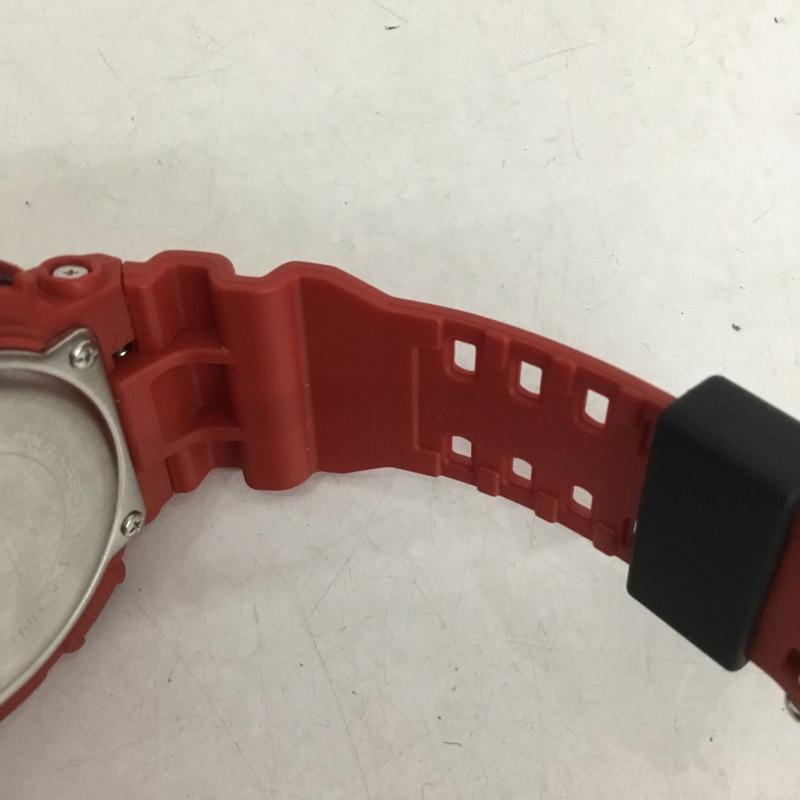 ジーショック G-SHOCK 腕時計 デジタル GA-110FC アナデジ ロゴ、文字 赤 / レッド / メンズ USED 古着 中古 10140617