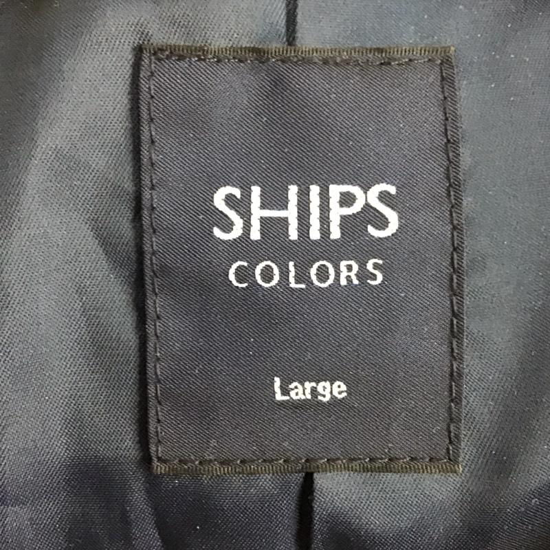シップス SHIPS コート コート一般 801-44-0033 フードコート L 無地 紺 / ネイビー / メンズ USED 古着 中古 10131542