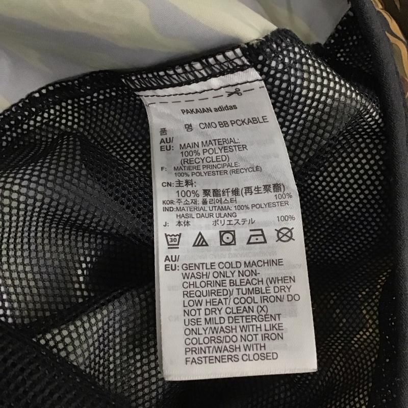 アディダス adidas ジャケット、上着 ジャンパー、ブルゾン dh3886 ウインドジャケット ナイロンジャケット L プリント マルチカラー / マルチカラー / メンズ USED 古着 中古 10146742