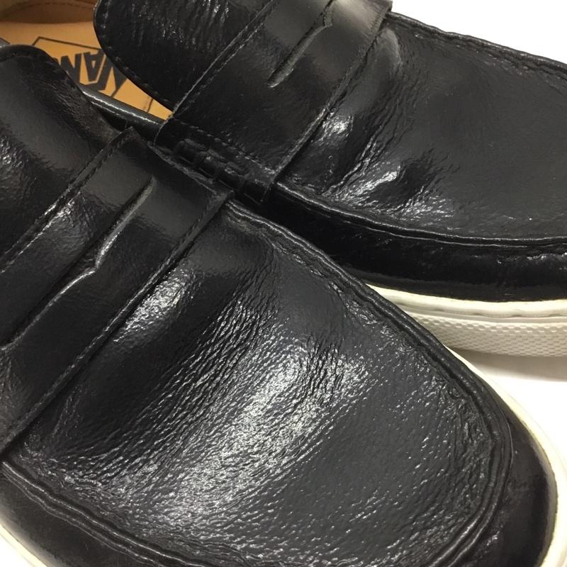バンズ VANS ローファー ローファー V3290NP 26cm 26.0cm 無地 黒 / ブラック / X 白 / ホワイト / メンズ USED 古着 中古 10114717
