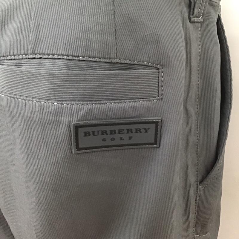 バーバリーゴルフ BURBERRY GOLF パンツ ショートパンツ ショートパンツ ハーフパンツ カジュアルパンツ ゴルフ スポーツウェア ロゴ、文字 灰 / グレー / メンズ USED 古着 中古 10109839
