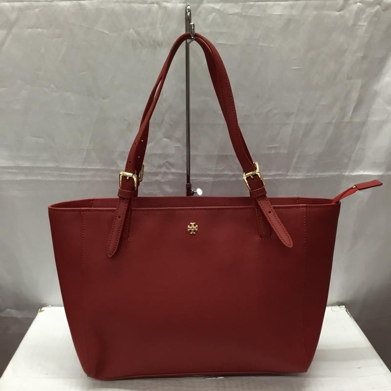 トリーバーチ TORY BURCH トートバッグ トートバッグ ワンポイント 赤 / レッド / レディース USED 古着 中古 10111821