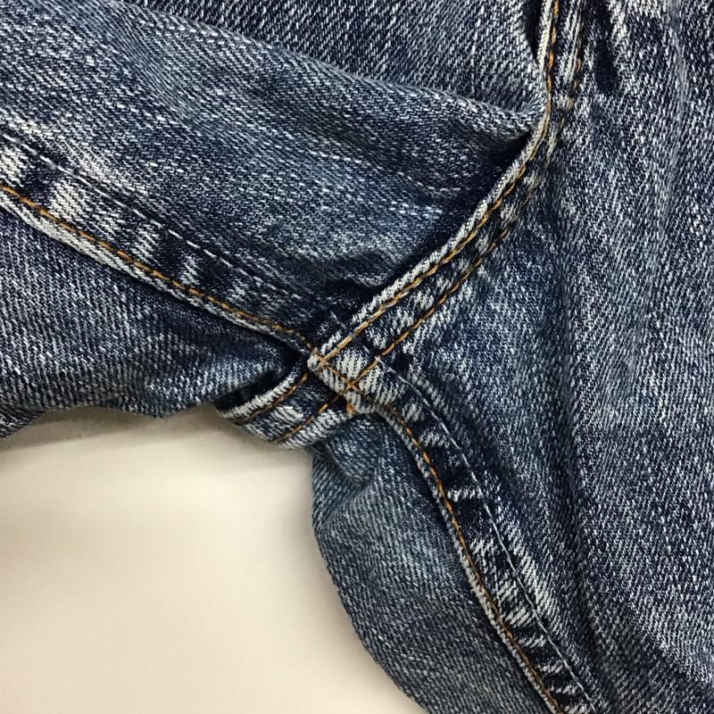 リーバイストラウスアンドコー Levi Strauss & co. パンツ デニム、ジーンズ デニムパンツ ストレートパンツ ワイドパンツ カジュアルパンツ 29インチ 無地 インディゴ / インディゴ /  メンズ USED 古着 中古 10124210