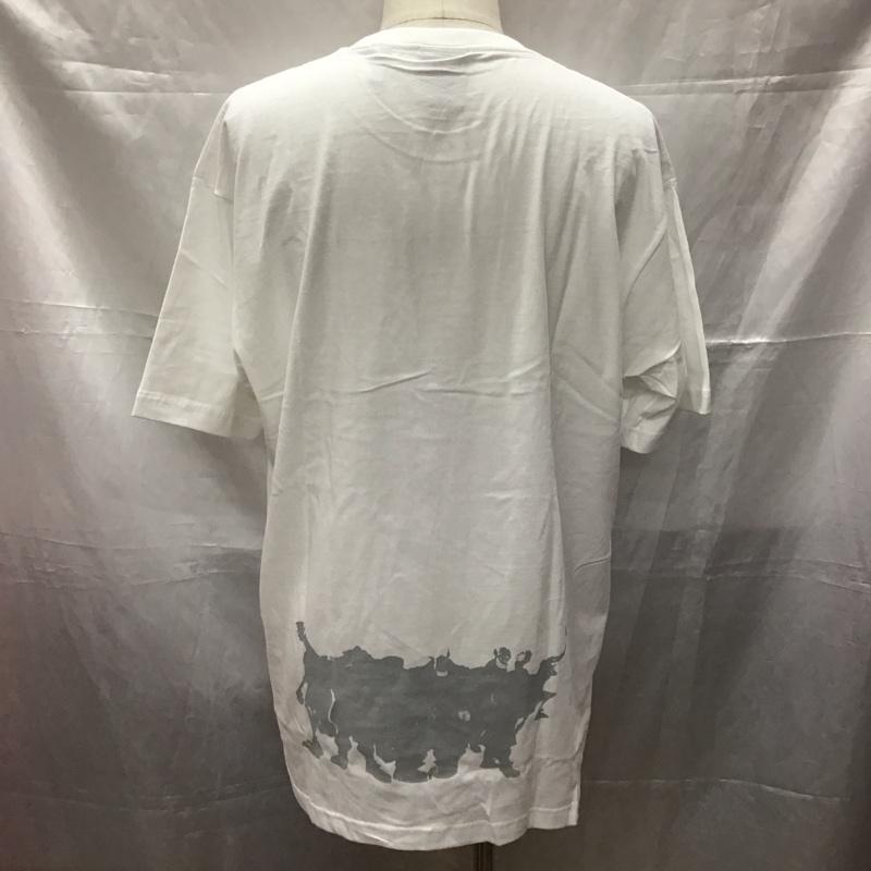 キス KITH Tシャツ 半袖 半袖カットソー プリントTシャツ クルーネックカットソー XL プリント 白 / ホワイト /  メンズ USED 古着 中古 10111008