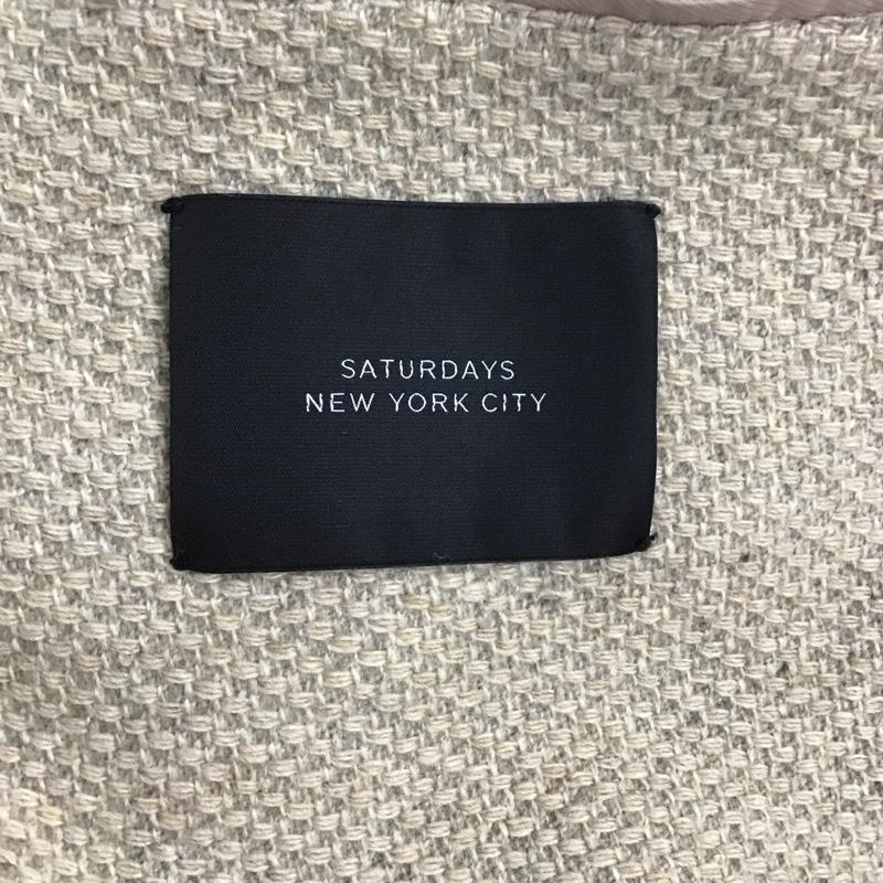 サタデーズサーフニューヨークシティー SATURDAYS SURF NYC セットアップ セットアップ セットアップ カジュアルジャケット カジュアルパンツ 2点セット S 無地 ベージュ / ベージュ /  メンズ USED 古着 中古 10124679