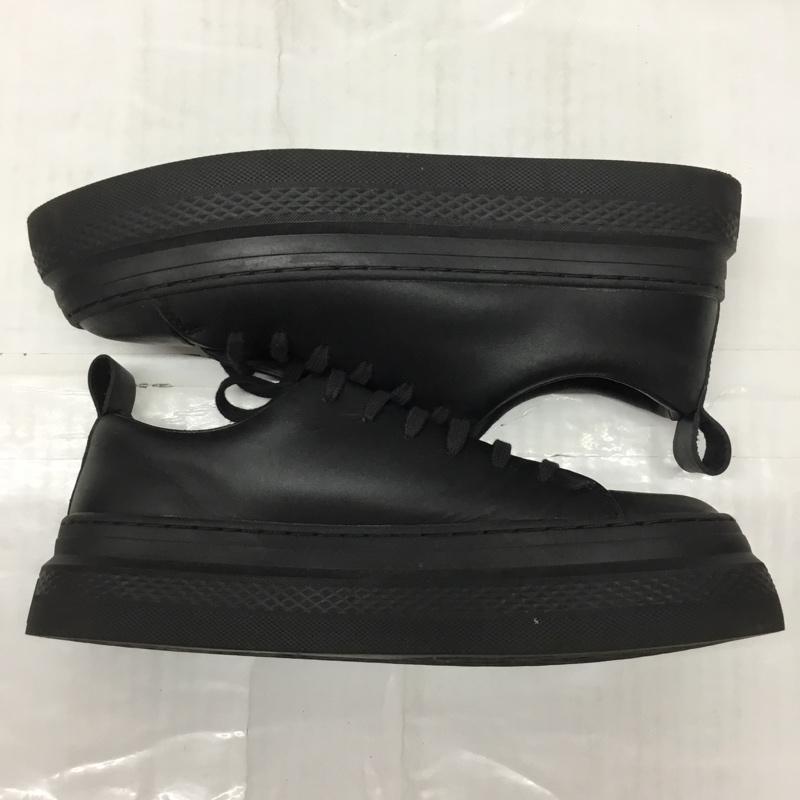 コンバース CONVERSE スニーカー スニーカー 38001351 ALL STAR COUPE BATEAU OX 23.5cm ボリュームソール 23.5cm ロゴ、文字 黒 / ブラック / レディース USED 古着 中古 10119185
