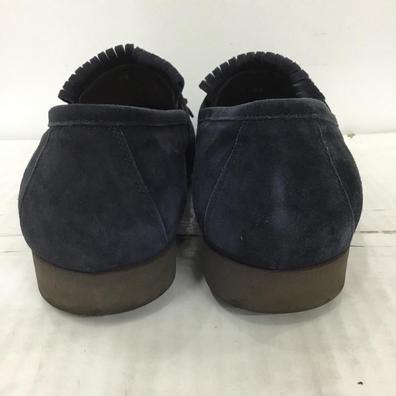 フェランテ FERRANTE ローファー ローファー MIAMI スエード 6 1/2 箱有 無地 紺 / ネイビー / メンズ USED 古着 中古 10123626