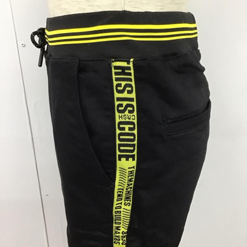 ザラ ZARA ボトムス ボトムス ジャージ スポーツウェア サイドラインパンツ トラックパンツ S ロゴ、文字 黒 / ブラック / メンズ USED 古着 中古 10109763