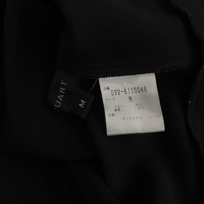 ジルスチュアート JILLSTUART トップス トップス 092-6110046 ノースリーブ 袖フリル M 無地 黒 / ブラック / レディース USED 古着 中古 10129159