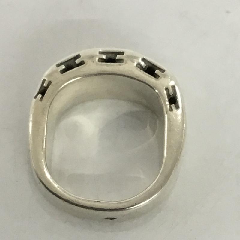 エルメス HERMES アクセサリー 指輪 CLARTE 56 16号 箱有 無地 銀 / シルバー / メンズ USED 古着 中古 10131838