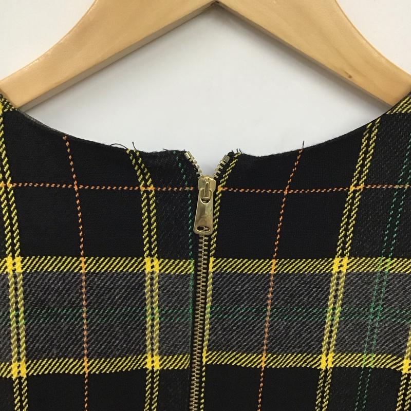 ザラ ZARA カットソー 長袖 8453/626/330 S チェック マルチカラー / マルチカラー / レディース USED 古着 中古 10131840