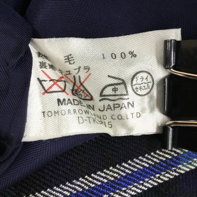 マカフィー MACPHEE パンツ スラックス 40 チェック 青 / ブルー / X 緑 / グリーン / レディース USED 古着 中古 10138290