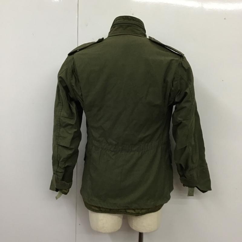 古着 USED コート コート一般 M65 80年代 アメリカ軍 ミリタリーコート 無地 カーキ / カーキ / メンズ USED 古着 中古 10119155